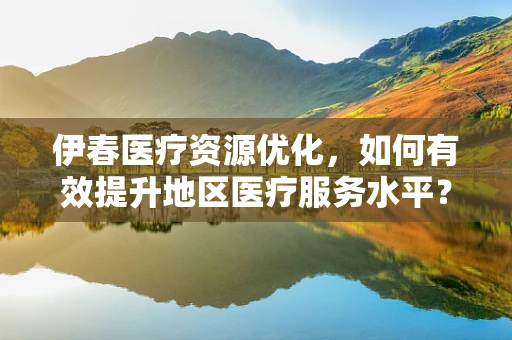 伊春医疗资源优化，如何有效提升地区医疗服务水平？