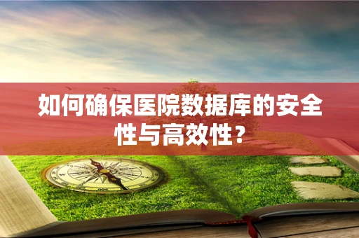 如何确保医院数据库的安全性与高效性？