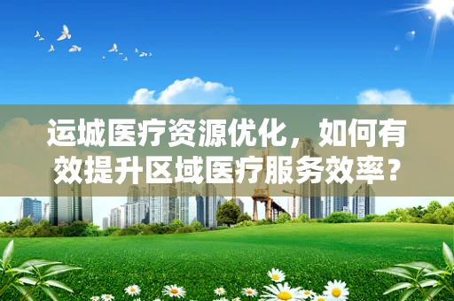 运城医疗资源优化，如何有效提升区域医疗服务效率？