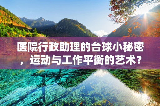 医院行政助理的台球小秘密，运动与工作平衡的艺术？