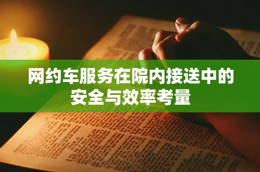 网约车服务在院内接送中的安全与效率考量