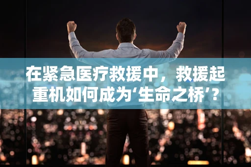 在紧急医疗救援中，救援起重机如何成为‘生命之桥’？