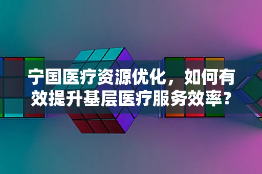 宁国医疗资源优化，如何有效提升基层医疗服务效率？