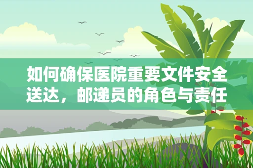 如何确保医院重要文件安全送达，邮递员的角色与责任