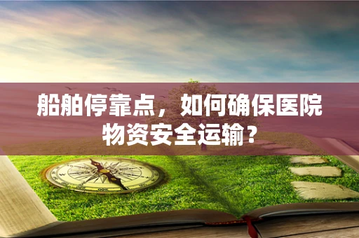 船舶停靠点，如何确保医院物资安全运输？