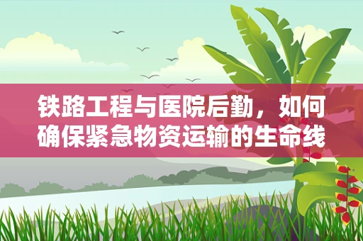 铁路工程与医院后勤，如何确保紧急物资运输的生命线畅通无阻？