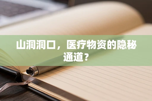 山洞洞口，医疗物资的隐秘通道？