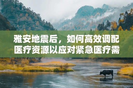 雅安地震后，如何高效调配医疗资源以应对紧急医疗需求？
