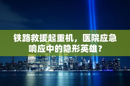 铁路救援起重机，医院应急响应中的隐形英雄？
