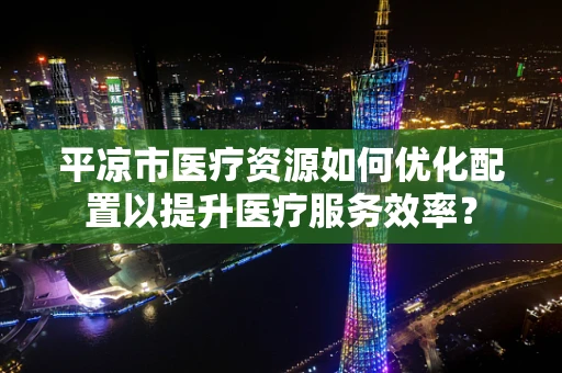 平凉市医疗资源如何优化配置以提升医疗服务效率？