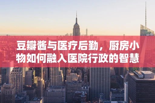 豆瓣酱与医疗后勤，厨房小物如何融入医院行政的智慧？