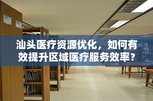 汕头医疗资源优化，如何有效提升区域医疗服务效率？