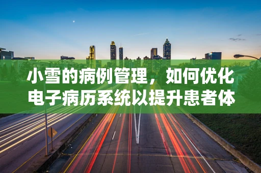 小雪的病例管理，如何优化电子病历系统以提升患者体验？