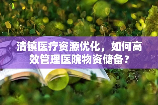清镇医疗资源优化，如何高效管理医院物资储备？