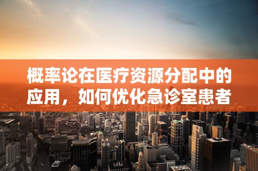 概率论在医疗资源分配中的应用，如何优化急诊室患者分流？