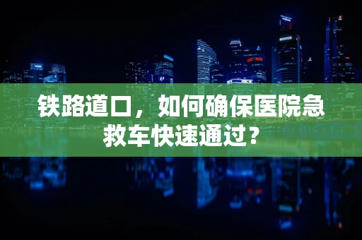 铁路道口，如何确保医院急救车快速通过？