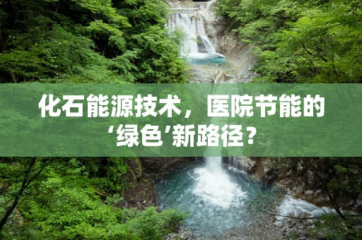化石能源技术，医院节能的‘绿色’新路径？